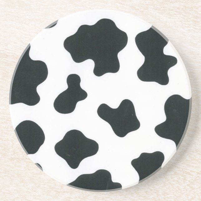Cow design coaster (Front)