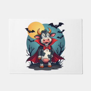 Cow Dracula Rises Doormat