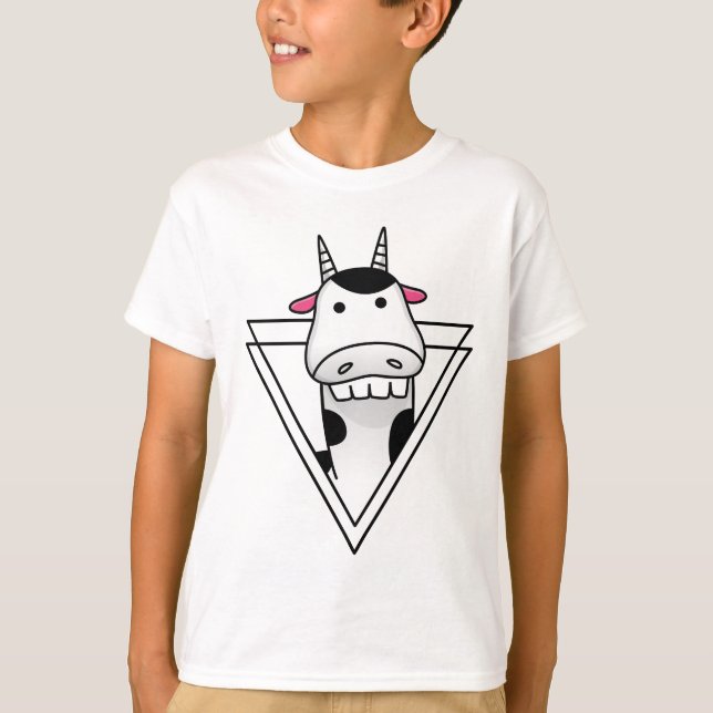 Cow Evolution Apparel T-Shirt (Front)