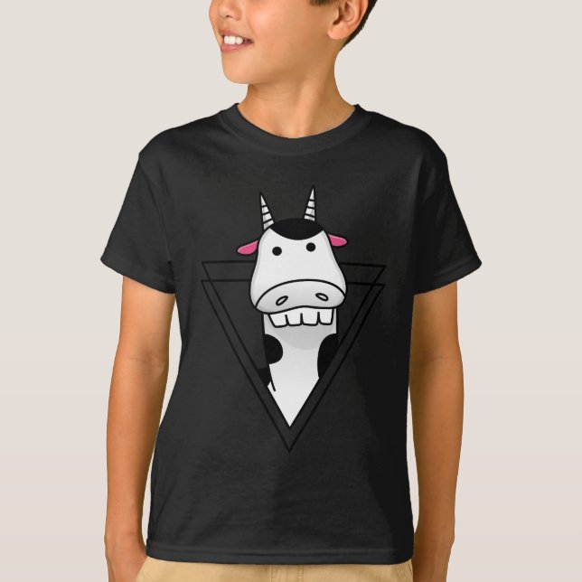 Cow Evolution Apparel T-Shirt (Front)