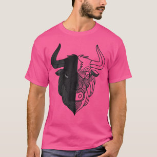 Cow Farm Animal Rodeo Pasture Livestock Horns T-Shirt