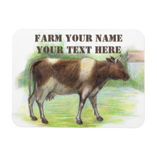Cow farm  magnet
