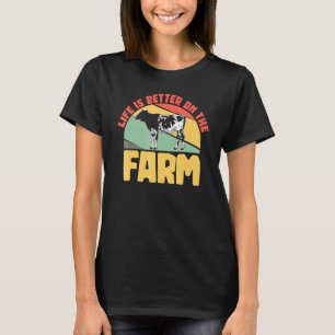 Cow Farmer Beef Agriculture Fun 2 T-Shirt