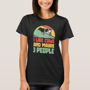 Cow Farmer Beef Agriculture Fun 3 T-Shirt