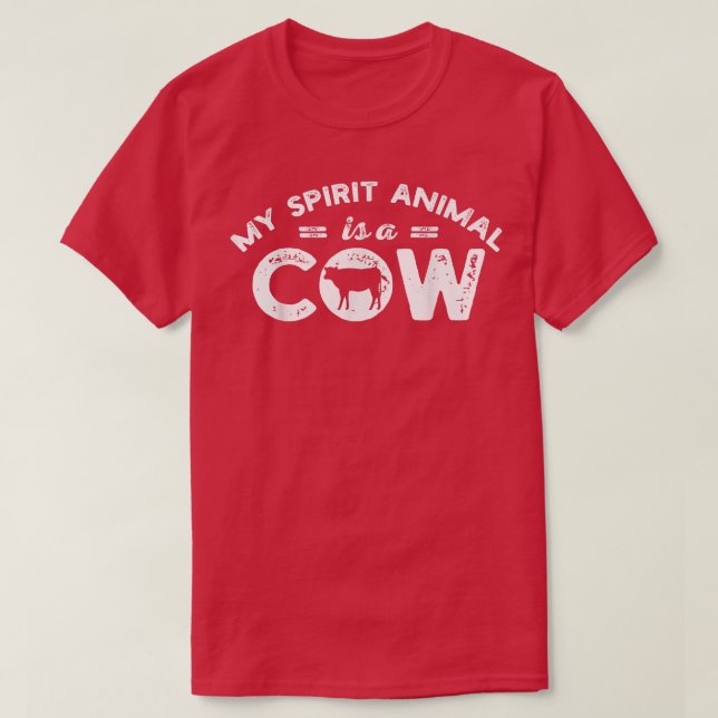 Cow Farmer Farming Gift T-Shirt (Design Front)