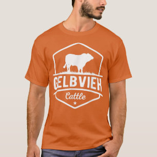 Cow Farmer  Gelbvieh Cattle  T-Shirt