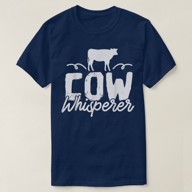 Cow Farmer Gift T-Shirt (Design Front)