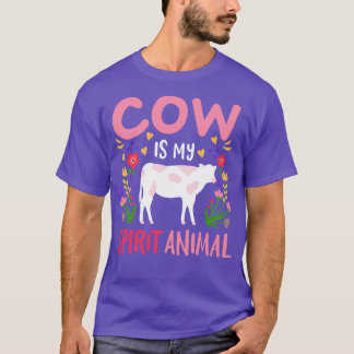 Cow Farmer Rancher Cow Lover T-Shirt