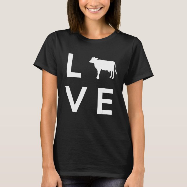 Cow Farmers Farmers Agriculture Cows Cattle Dairy  T-Shirt (Front)