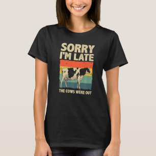 Cow For Men Women Cow Farmer Herd Farming Animal   T-Shirt