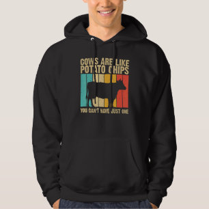 Cow For Men Women Farm Animal Cow Dairy Farmer Hoodie