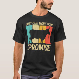 Cow For Men Women Farm Animal Cow Dairy Farmer T-Shirt
