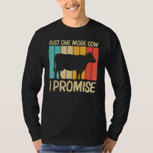 Cow For Men Women Farm Animal Cow Dairy Farmer T-Shirt