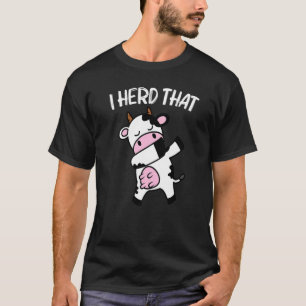 Cow For Men Women Milking Cows Bull Ranch Farm Ani T-Shirt