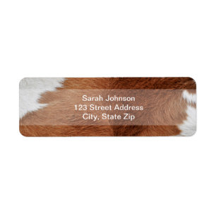 Cow Fur Labels