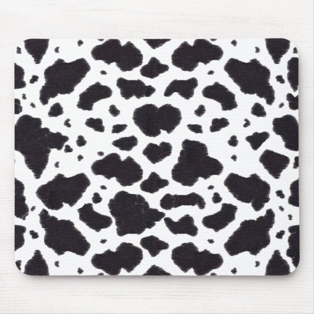 Cow fur mouse mat (Front)