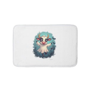 Cow Ghost Boo-levard Bath Mat