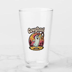 Cow Ghoul Halloween Spooky Glass