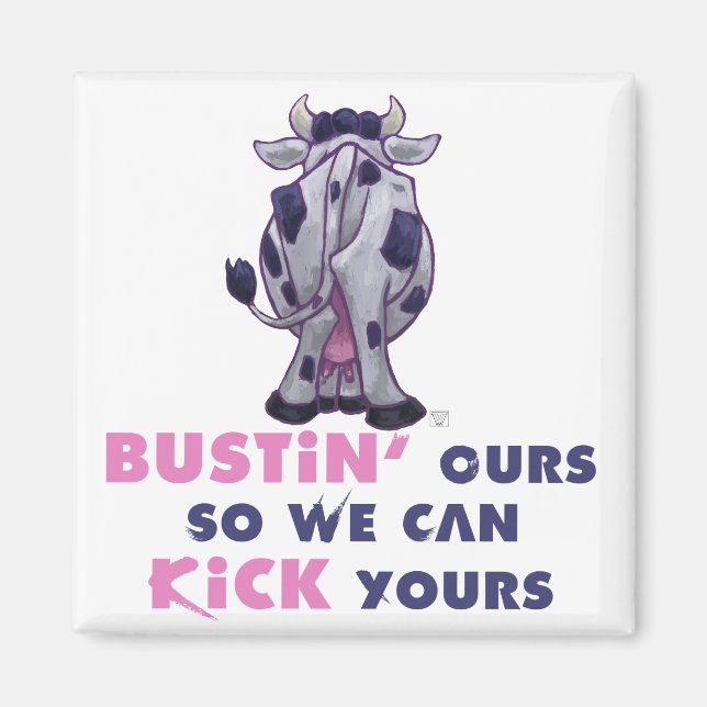 Cow Gifts & Accessories Magnet (Front)