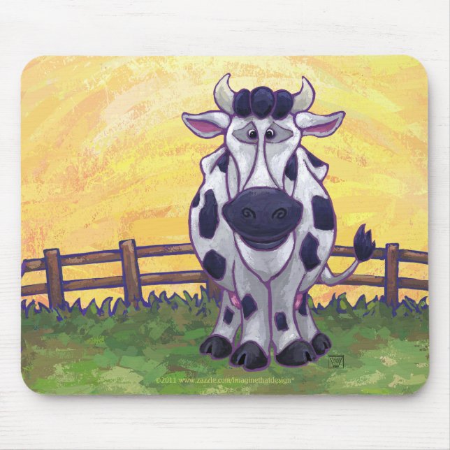 Cow Gifts & Accessories Mouse Mat (Front)