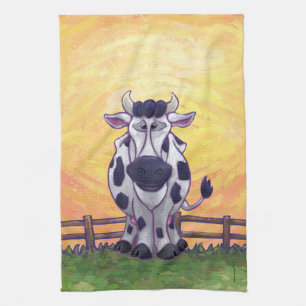 Cow Gifts & Accessories Tea Towel