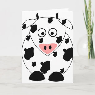 Cow Greeting Card