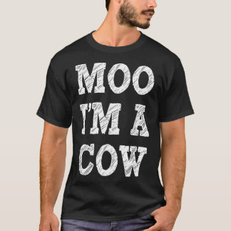 Cow Halloween Costume T-Shirt