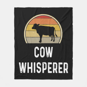 Cow Halloween Fleece Blanket