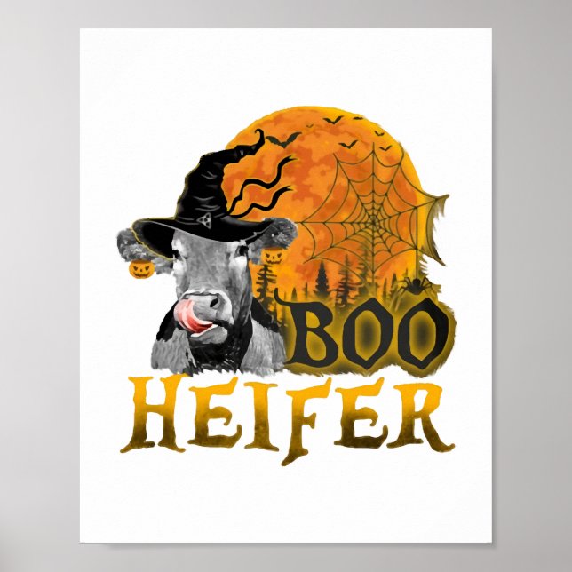 Cow Halloween Poster (Front)