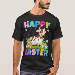 Cow   Happy Easter Bunny Cow Easter Sunday T-Shirt