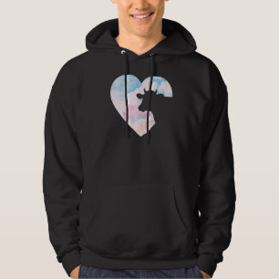 Cow  Heart For A Girl Who Loves Cows Farm Cattle S Hoodie