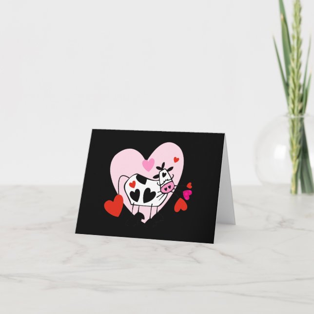 Cow Hearts Holiday Card (Front)