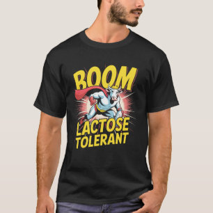 Cow Hero Milk Lover Lactose Tolerant T-Shirt