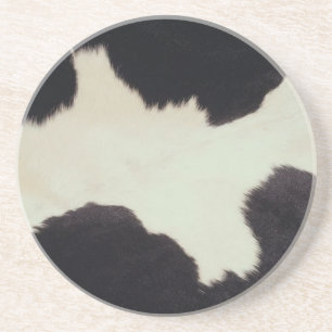 Cow Hide Coaster