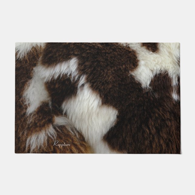Cow Hide Doormat (Front)