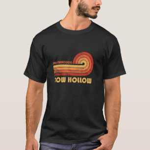Cow Hollow San Francisco California Retro Vintage T-Shirt