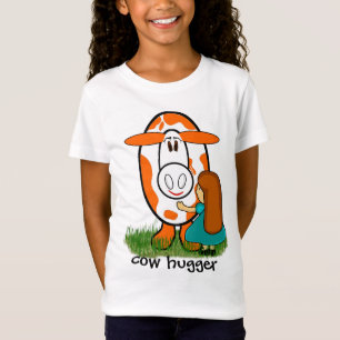 cow hugger - Customised T-Shirt
