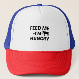 COW HUNGRY FEED TRUCKER HAT