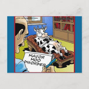 Cow In Therapy 4 Mooo Disorder Gifts Tees Cards