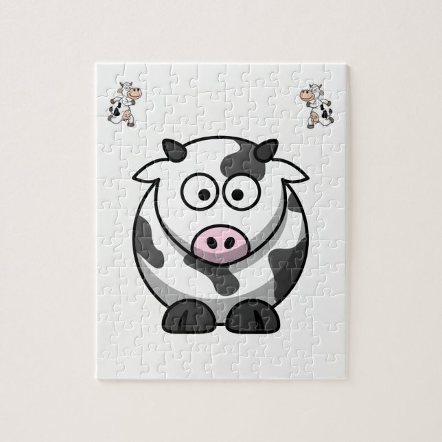 Cow Jigsaw Puzzle (Vertical)