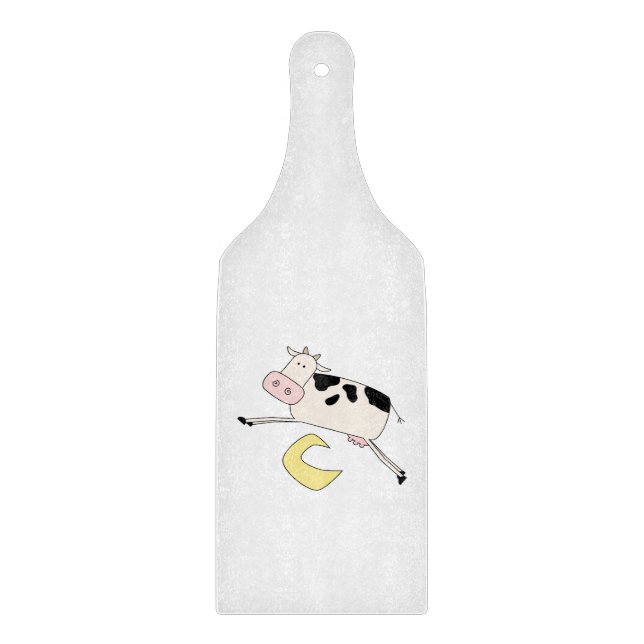 Cow Jumps Over Moon Cutting Board (Front)