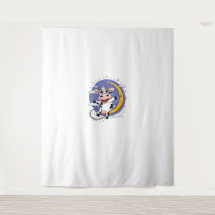 Cow jumps over the moon _1 tapestry
