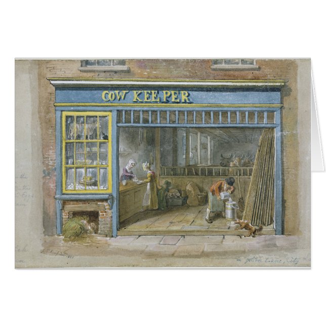 Cow Keeper, 1825 (Front Horizontal)