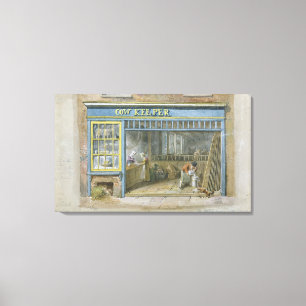 Cow Keeper, 1825 Canvas Print