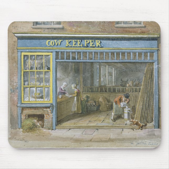 Cow Keeper, 1825 Mouse Mat (Front)