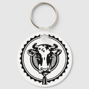 Cow Keychain