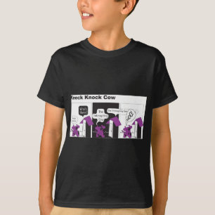 Cow Knock Knock Joke T-Shirt