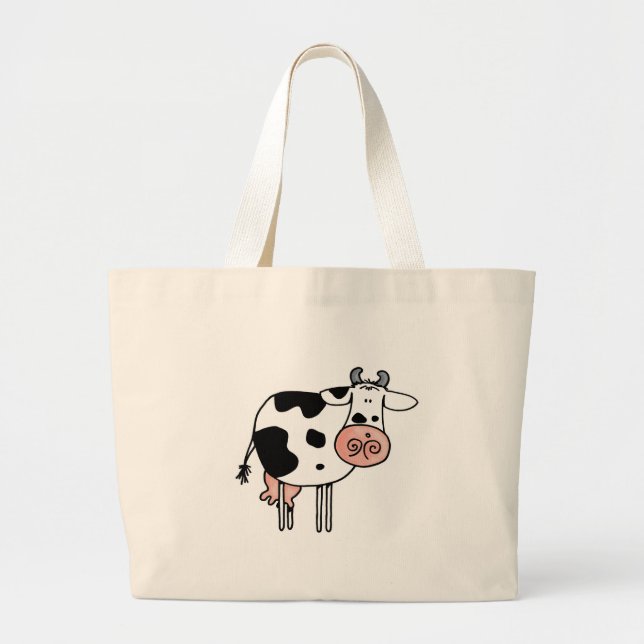 cow large tote bag (Front)