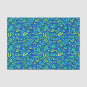 Cow Lilies, Spatterdock Summer Pond Floral Pattern Tissue Paper