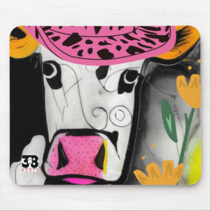 Cow Love Mouse Mat